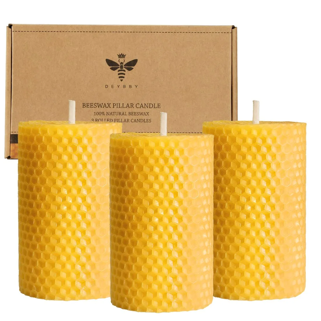 Bison Home Goods Beeswax Candle image 3