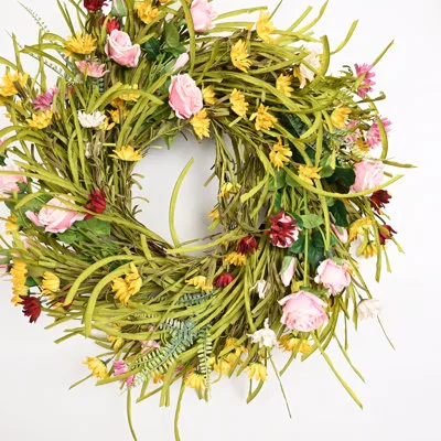 Bungalow Rose Floral Wreath image 3