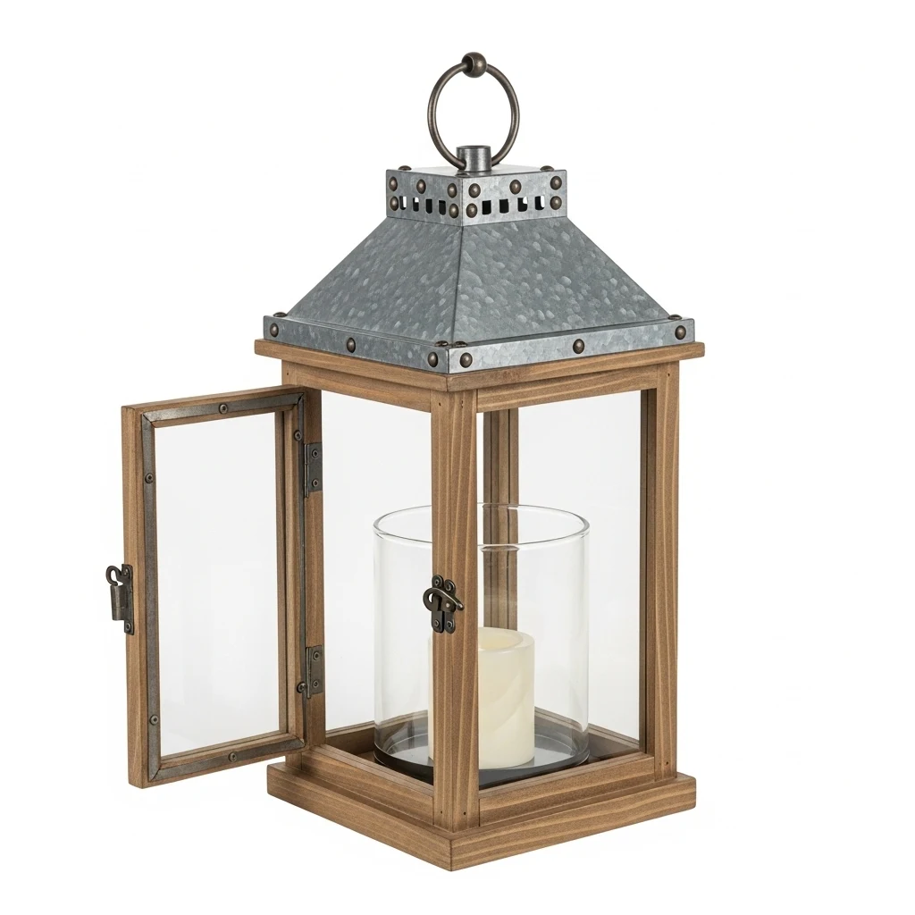 Deco 79 Rustic Lantern