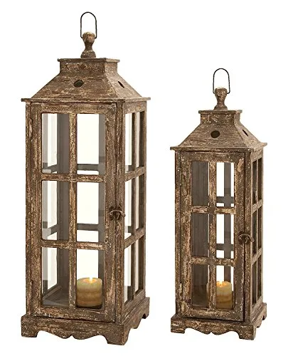 Deco 79 Rustic Lantern image 3