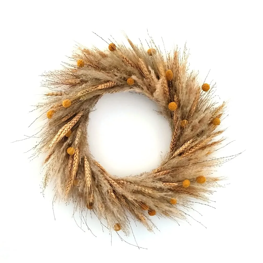 Homaisson Dried Flower Wreath image 2