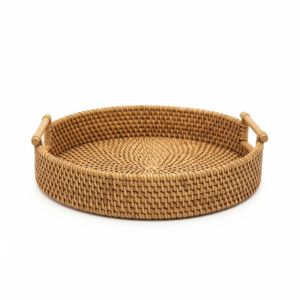 Hubsch Interior Rattan Tray