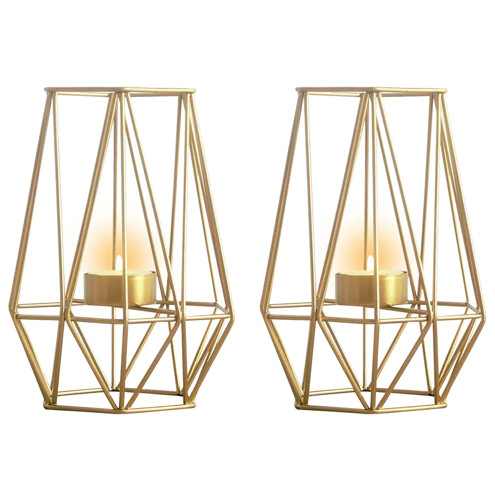 LMETJMA Geometric Candle Holder image 2