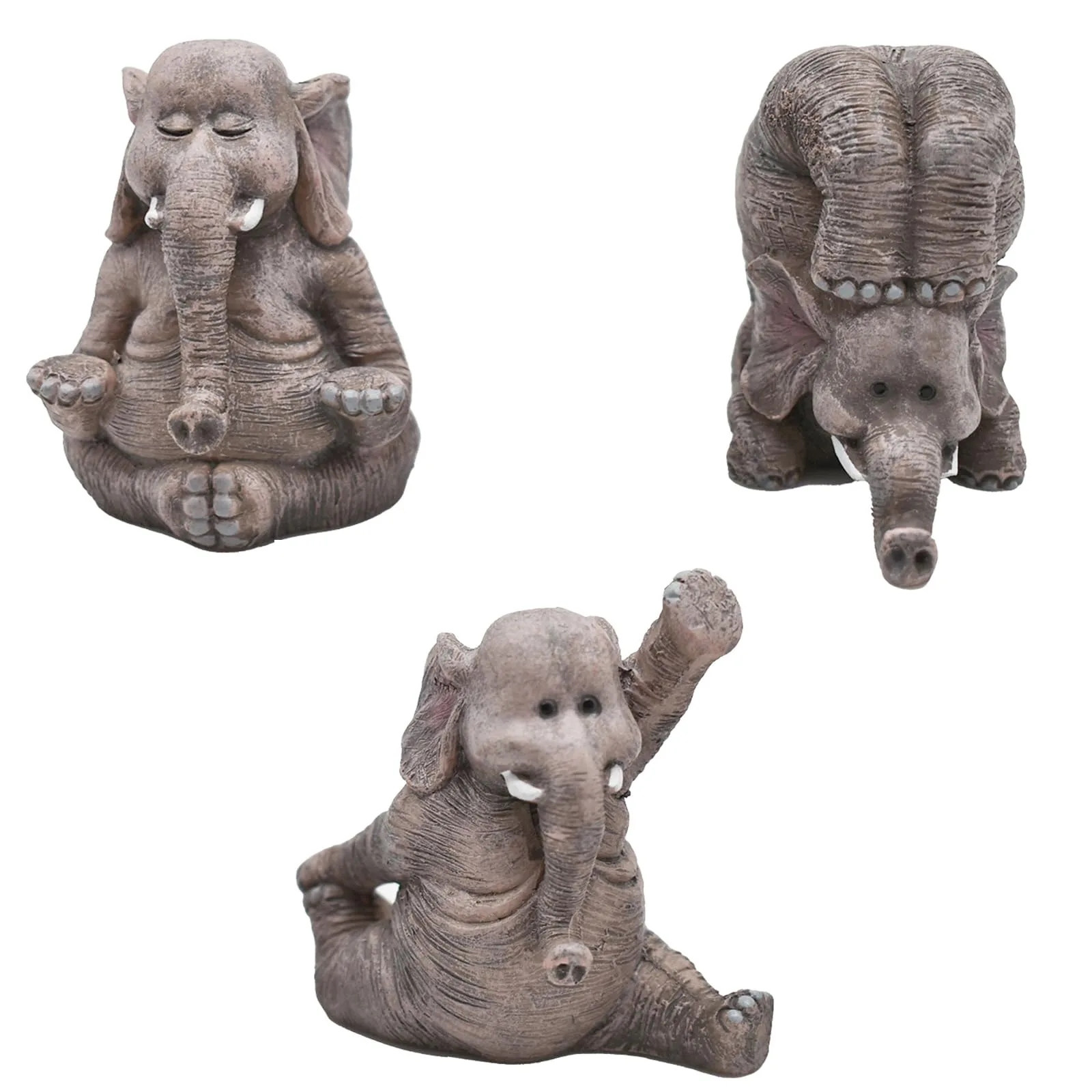 OYOY Living Yogi Elephant Figure