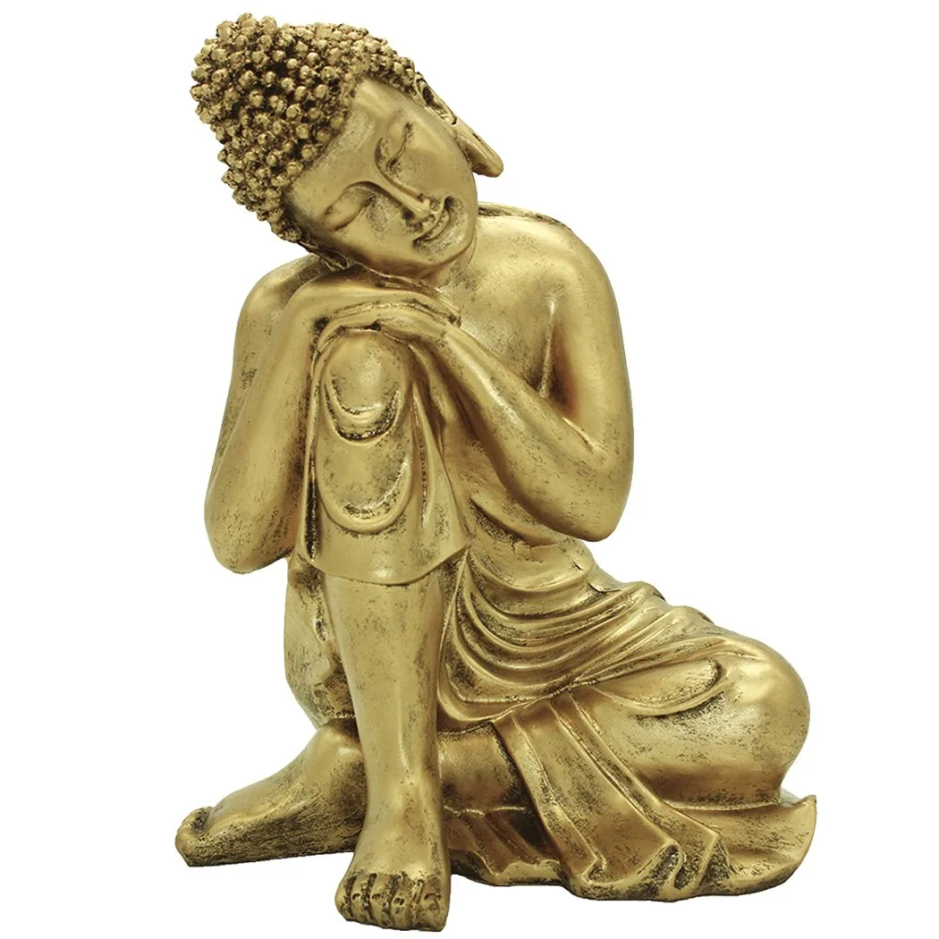 Pottery Barn Resin Buddha Statue