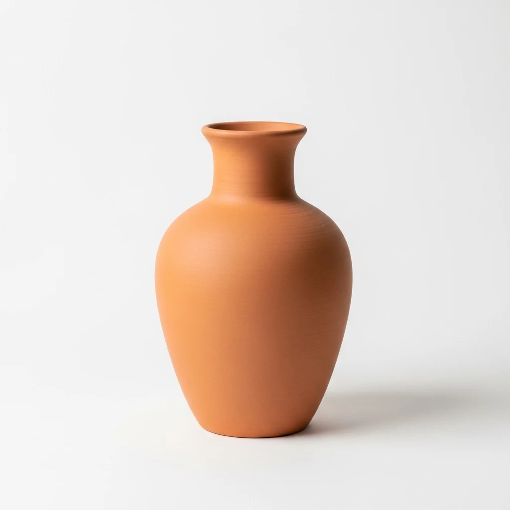 Sagebrook Home Terracotta Vase image 2