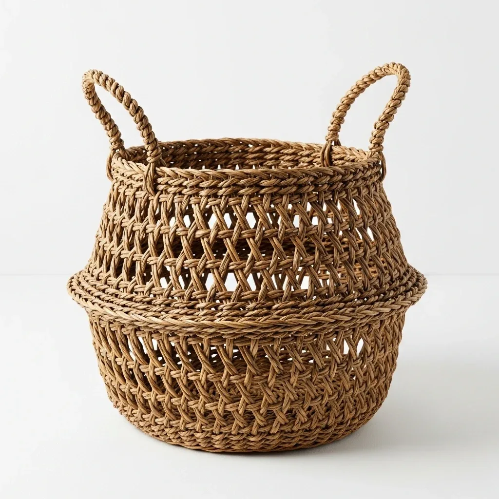 Threshold Woven Seagrass Basket image 2