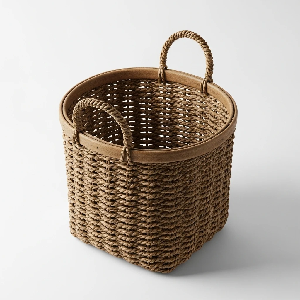 Threshold Woven Seagrass Basket image 3