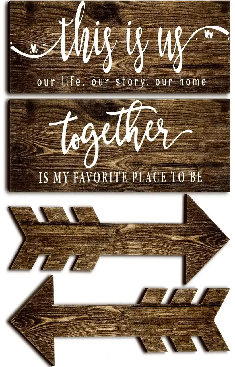 Union Rustic Barn Door Sign image 3