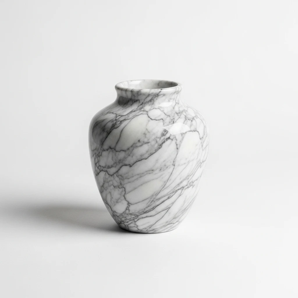 Yield Design Marble Vase